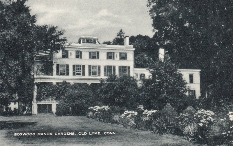 OLD LYME, Connecticut, 1900-1910s; Boxwood Manor Gardens