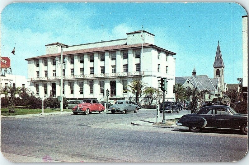 Vintage United States Post Office, Pensacola, Florida Postcard P132 