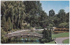 Edwards Gardens, Bridges, Metropolitan Toronto, Ontario, Canada, 50-60s