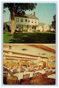 Larison's Turkey Farm Inn Chester New Jersey NJ, Split View Vintage Postcard