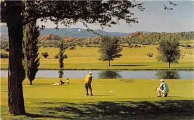 ANTELOPE HILLS GOLF COURSE Prescott, Arizona PGA Course 1973 Vintage Postcard