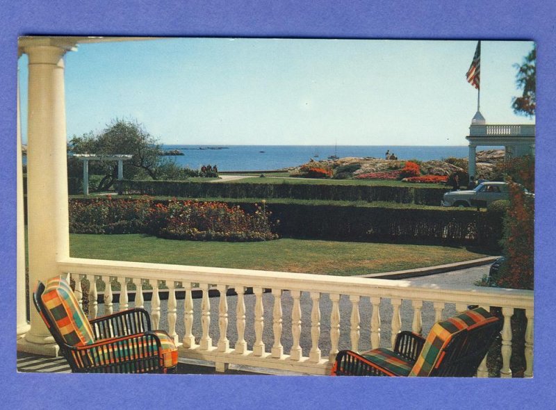 Swampscott, Massachusetts/MA Postcard, New Ocean House, View Of Ocean