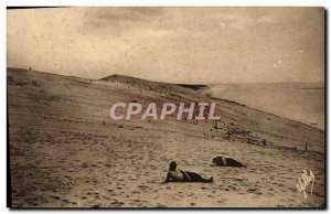 Postcard Old Pilat Plage Most High Sand Dunes D & # 39Europe