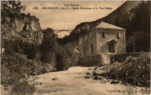 CPA Les Alpes - BRIANCON - Usine Électrique et le Pont Baldy (453617)