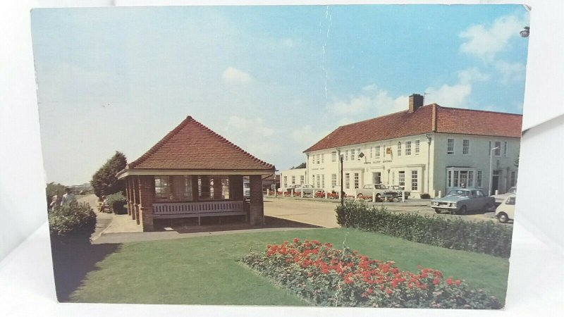 Vintage Postcard kings Cliff Hotel Holland on Sea Essex posted 1974