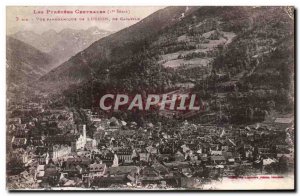 Old Postcard Panoramic View of Luchon Cazarilm