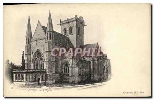 Old Postcard The Church Dives