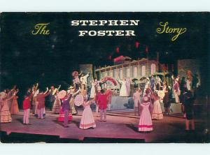 Unused 1950's STEPHEN FOSTER MUSICAL AT THEATER Bardstown Kentucky KY t4642