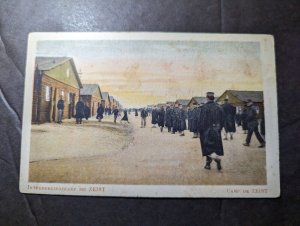 Mint Netherlands WWI Dutch Internment Camp Prisoner of War POW Postcard