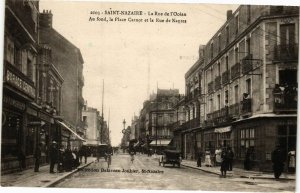 CPA St-NAZAIRE La Rue de I'Ocean Au fond la Place Carnot (250991)