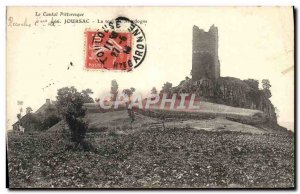 Old Postcard Joursac Tower Merdogne