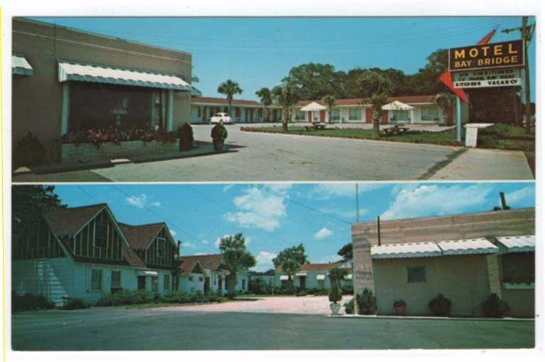 Pensacola, Florida,  Early Views of BAY BRIDGE COURT