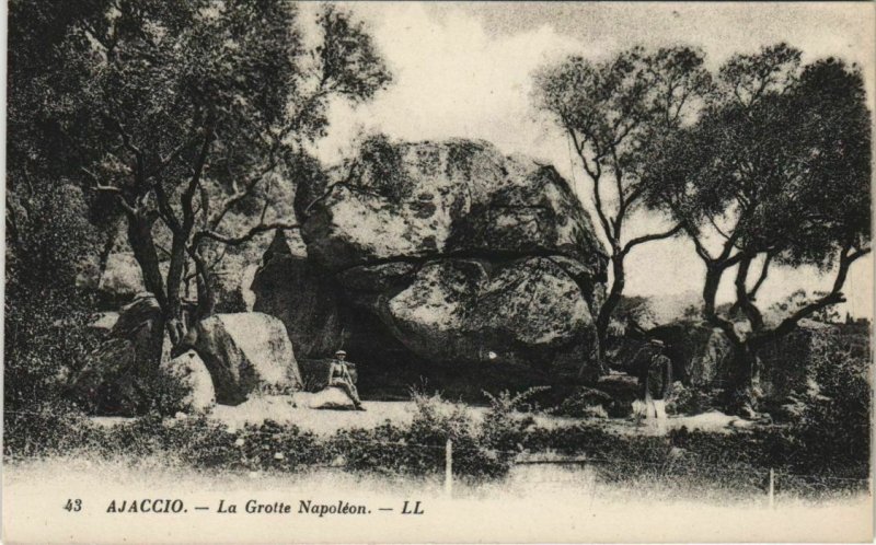 CPA Ajaccio La Grotte de Napoleon CORSICA (1077494)