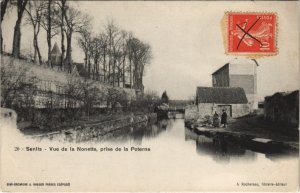 CPA SENLIS - Vue de la Nonette Prise de la Poterne (130014)