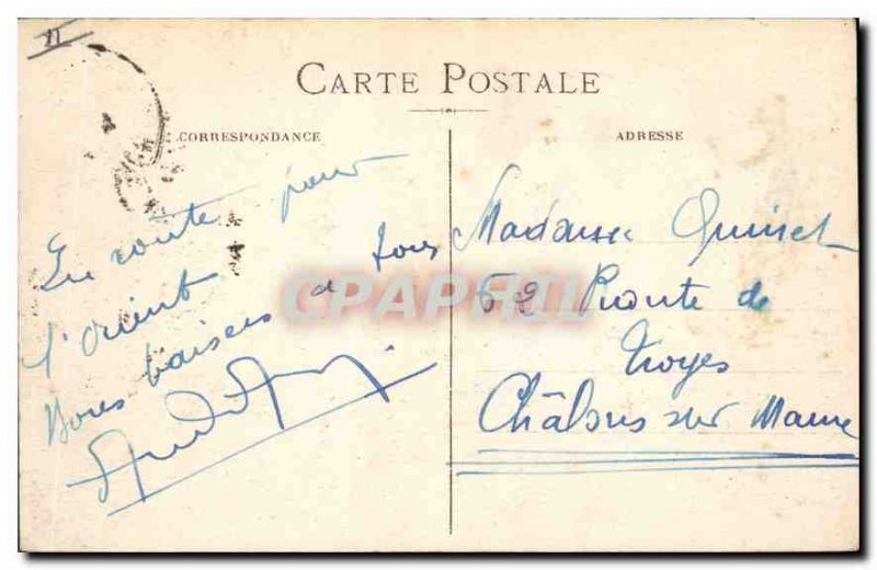 Old Postcard The Port of Marseille Joliette