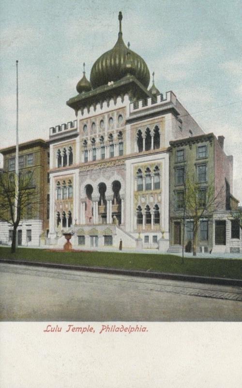 Lulu Temple  Philadelphia PA Pennsylvania   Unposted Postcard