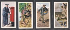 Priory Tea Cards(x24) - Men at Work - Reproduced 