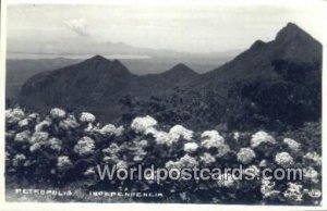 Real Photo Independica Petropolis Brazil Unused 