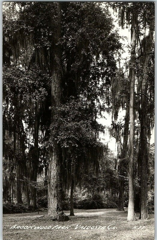 C.1910 RPPC Brookwood Park, Valdosta, GA Postcard P134