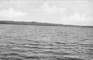 Budd Lake New Jersey Waterfront Scenic View Antique Postcard K64879