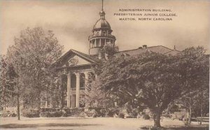 North Carolina Maxton Administration Building Presbyterian Junior College Artvue