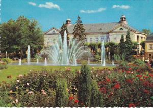 Germany Bad Kissingen Wasserspiele im Rosengarten