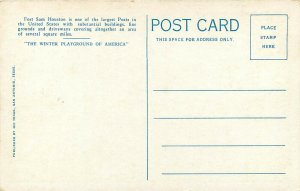 Postcard Quadrangle Fort Sam Houston San Antonio TX Texas