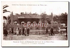 Old Postcard Exposition Coloniale Internationale Paris 1931 Palace of the & #...