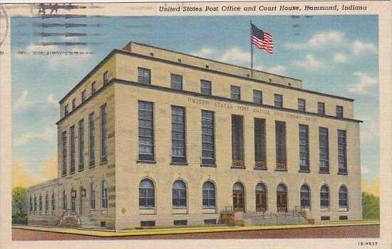 Indiana Hammond United States Post Office And Court House