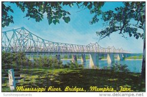 Tennessee Memphis Mississippi River Bridges