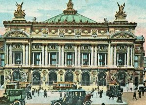 Antique Postcard Paris Opera House Dupont Unposted France