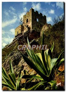 Postcard Hyeres Modern Ruins of Chateau