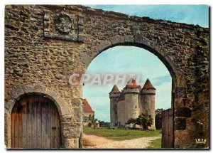 Postcard Modern Indre Sarzay Chateau Castles feudal