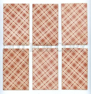 145081 Vintage Russian 23 PLAYING CARDS deck 19 century circus