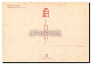 Old Postcard Monte Carlo Casino The Game Room