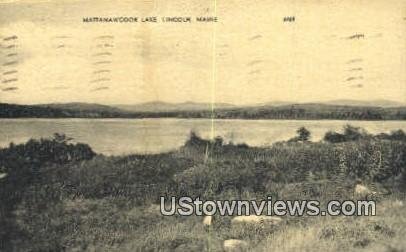 Mattanawcook Lake in Lincoln, Maine