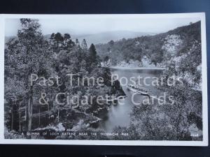 Old RPPC A Glimpse of Loch Katrine near the Trossachs pier showing Steam Ferry