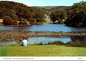 Scotland Stirling Airthrey Castle and The Loch