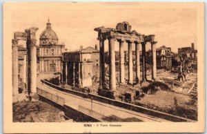 Postcard - Roman Forum - Rome, Italy