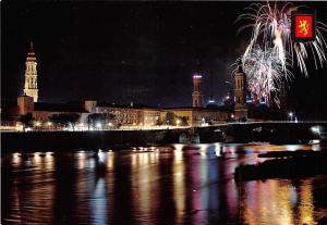 BF40703 spain zaragoza templo de nitra sra del pilar   fireworks feu d'artifice