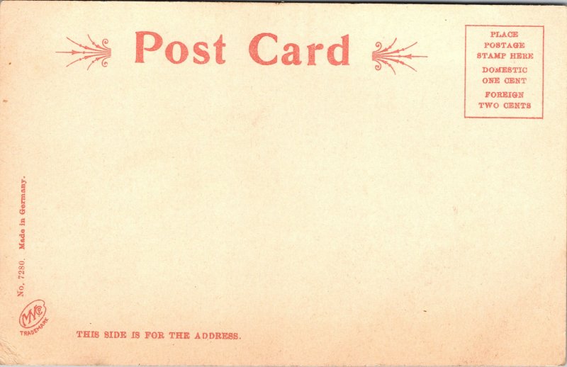 Postcard MA South Boston High School