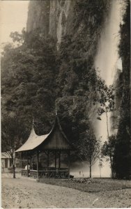 PC FORT DE KOCK WATERFALL INDONESIA REAL PHOTO (A23146)