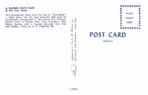 Postcard HIGHWAY SCENE Concan Texas TX AQ0472