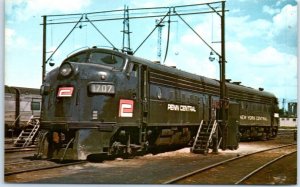 Postcard - Penn Central 1707 - Toledo, Ohio