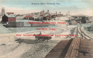 NV, Goldfield, Nevada, Mohawk Mine, Mining, Railroad Trains, Newman No 135/18