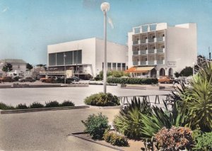 Canet Plage Casino Car Park Rare 1960s Postcard