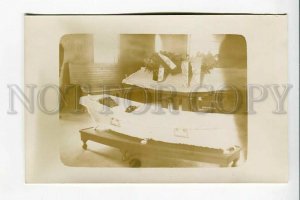 3182381 RUSSIA Funeral coffin vintage photo