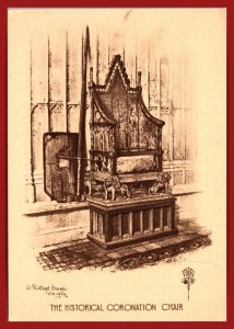 Great Britain, London - Historical Coronation Chair - [FG-582X]