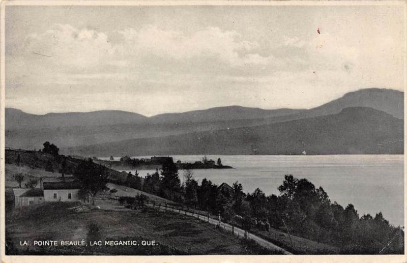 Quebec  Lac Megantic    La Pointe Beaule