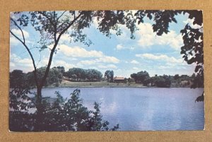 UNUSED POSTCARD - LAKE McBRIDE, NORTH OF IOWA CITY, IOWA